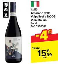 Italië amarone della valpolicella docg villa molino rood-Rode wijnen