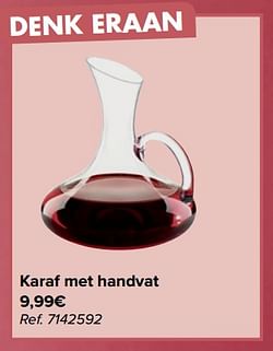 Karaf met handvat