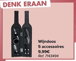 Wijndoos 5 accessoires