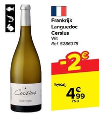 Frankrijk languedoc cersius wit-Witte wijnen