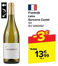 Frankrijk loire sancerre castel wit-Witte wijnen