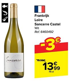 Frankrijk loire sancerre castel wit