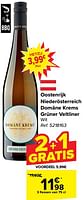 Promoties Oostenrijk niederösterreich domäne krems grüner veltliner wit - Witte wijnen - Geldig van 11/09/2024 tot 30/09/2024 bij Carrefour