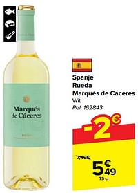 Spanje rueda marqués de cáceres wit-Witte wijnen