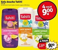 Promotions Gels douche tahiti - Palmolive Tahiti - Valide de 10/09/2024 à 22/09/2024 chez Kruidvat