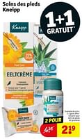 Promotions Galet effervescent pour bain de pieds - Kneipp - Valide de 10/09/2024 à 22/09/2024 chez Kruidvat