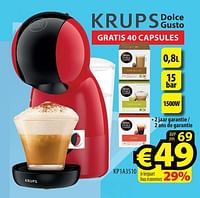 Krups dolce gusto kp1a3510-Krups