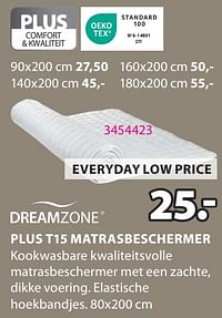 Plus t15 matrasbeschermer-DreamZone