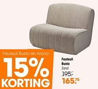 Fauteuil busto-Huismerk - Kwantum