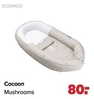 Promoties Cocoon mushrooms - Doomoo - Geldig van 10/09/2024 tot 07/10/2024 bij Baby-Dump