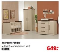 Promoties Interbaby pebble - Interbaby - Geldig van 10/09/2024 tot 07/10/2024 bij Baby-Dump