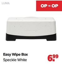 Easy wipe box speckle white-Luma Babycare