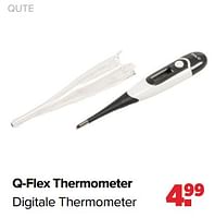 Promoties Q-flex thermometer digitale thermometer - Qute  - Geldig van 10/09/2024 tot 07/10/2024 bij Baby-Dump