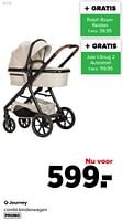 Promoties Q-journey combi-kinderwagen - Qute  - Geldig van 10/09/2024 tot 07/10/2024 bij Baby-Dump