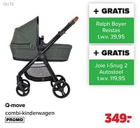 Promoties Q-move combi-kinderwagen - Qute  - Geldig van 10/09/2024 tot 07/10/2024 bij Baby-Dump