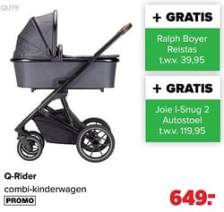 Q-rider combi-kinderwagen