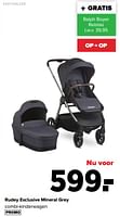 Promoties Rudey exclusive mineral grey combi-kinderwagen - Easywalker - Geldig van 10/09/2024 tot 07/10/2024 bij Baby-Dump