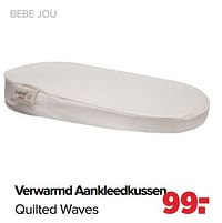 Verwarmd aankleedkussen quilted waves-Bebe-jou