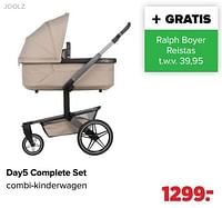 Promoties Day5 complete set combi-kinderwagen - Joolz - Geldig van 10/09/2024 tot 07/10/2024 bij Baby-Dump