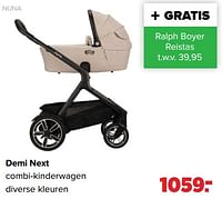 Promoties Demi next combi-kinderwagen - Nuna - Geldig van 10/09/2024 tot 07/10/2024 bij Baby-Dump