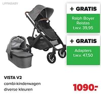 Promoties Vista v2 combi-kinderwagen - Uppababy - Geldig van 10/09/2024 tot 07/10/2024 bij Baby-Dump