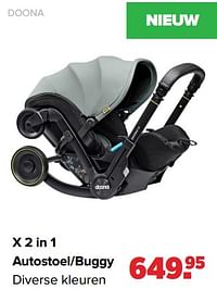 X 2 in 1 autostoel-buggy-Doona