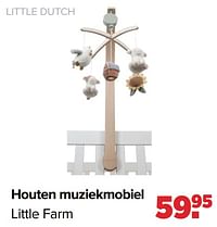 Little dutch houten muziekmobiel little farm-Little Dutch