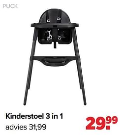 Puck kinderstoel 3 in 1