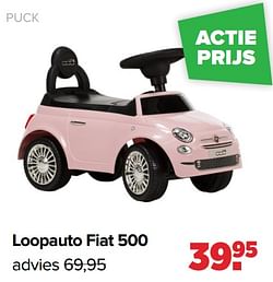 Puck loopauto fiat 500