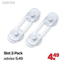 Babyjem slot 2-pack-BabyJem