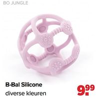 Promoties Bo jungle b-bal silicone - Bo Jungle - Geldig van 10/09/2024 tot 07/10/2024 bij Baby-Dump