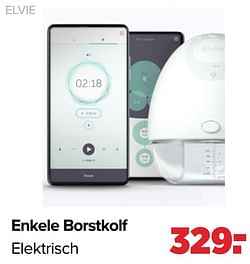 Elvie enkele borstkolf elektrisch