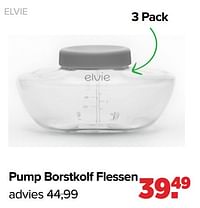 Elvie pump borstkolf flessen-Elvie