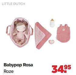 Little dutch babypop rosa roze