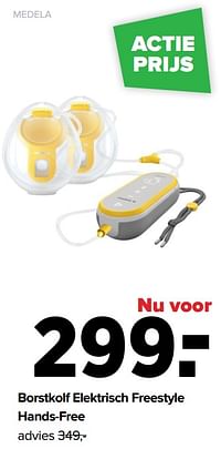 Medela borstkolf elektrisch freestyle hands-free-Medela