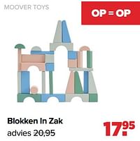 Moover toys blokken in zak-Moover toys