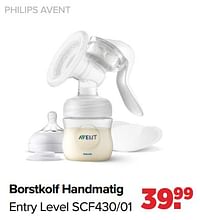 Philips avent borstkolf handmatig entry level scf430-01-Philips