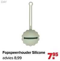 Day fopspeenhouder silicone-Day