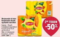 Lipton - peach bruisend-Lipton