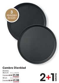 Cambro dienblad antislip-Cambro