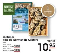 Cultimer fine de normandie oesters-Huismerk - Sligro