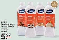 Promoties Debic kant-en-klare dessertbasis - Debic - Geldig van 12/09/2024 tot 30/09/2024 bij Sligro