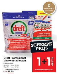 Dreft professional vaatwastabletten platinum plus-Dreft