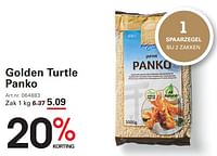 Golden turtle panko-Golden Turtle