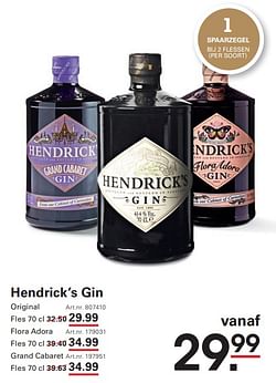 Hendrick’s gin original