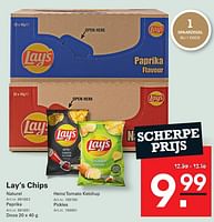 Promoties Lay’s chips - Lay's - Geldig van 12/09/2024 tot 30/09/2024 bij Sligro