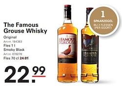 The famous grouse whisky original