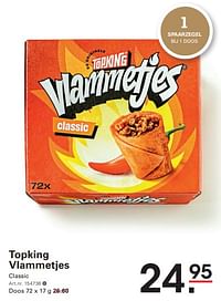 Topking vlammetjes classic-Topking