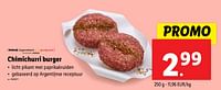 Promoties Chimichurri burger - Huismerk - Lidl - Geldig van 18/09/2024 tot 24/09/2024 bij Lidl