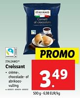 Promoties Croissant - Italiamo - Geldig van 18/09/2024 tot 24/09/2024 bij Lidl